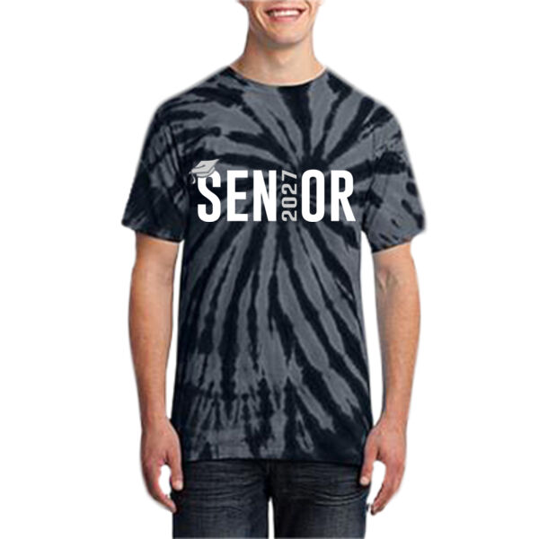 2027 Senior  Unisex Tie Dye Tee Thumbnail