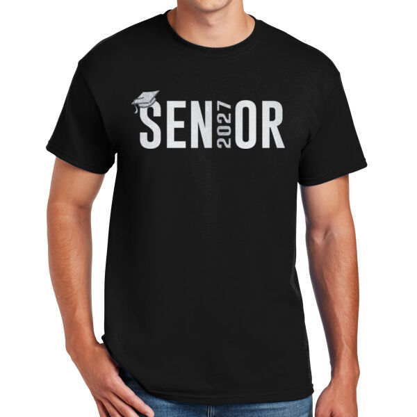 2027 Senior Glitter Unisex T Shirt Thumbnail